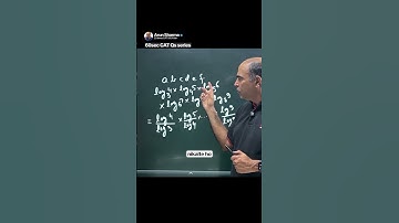 Solve a CAT Question on Logarithm like a Topper in 60 seconds with Arun Sharma! DAY 96 #cat2025