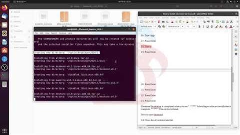 How to install Schroedinger-Desmond on Linux (Ubuntu) for Molecular Dynamic Simulation