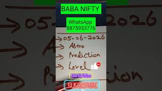 Nifty Banknifty astrology prediction 5 june 26 #stockmarket #rbipolicy #cabinet #nse