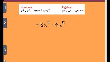 1.3 Mutiply & Divide Monomials - Examples 1, 2 & 3