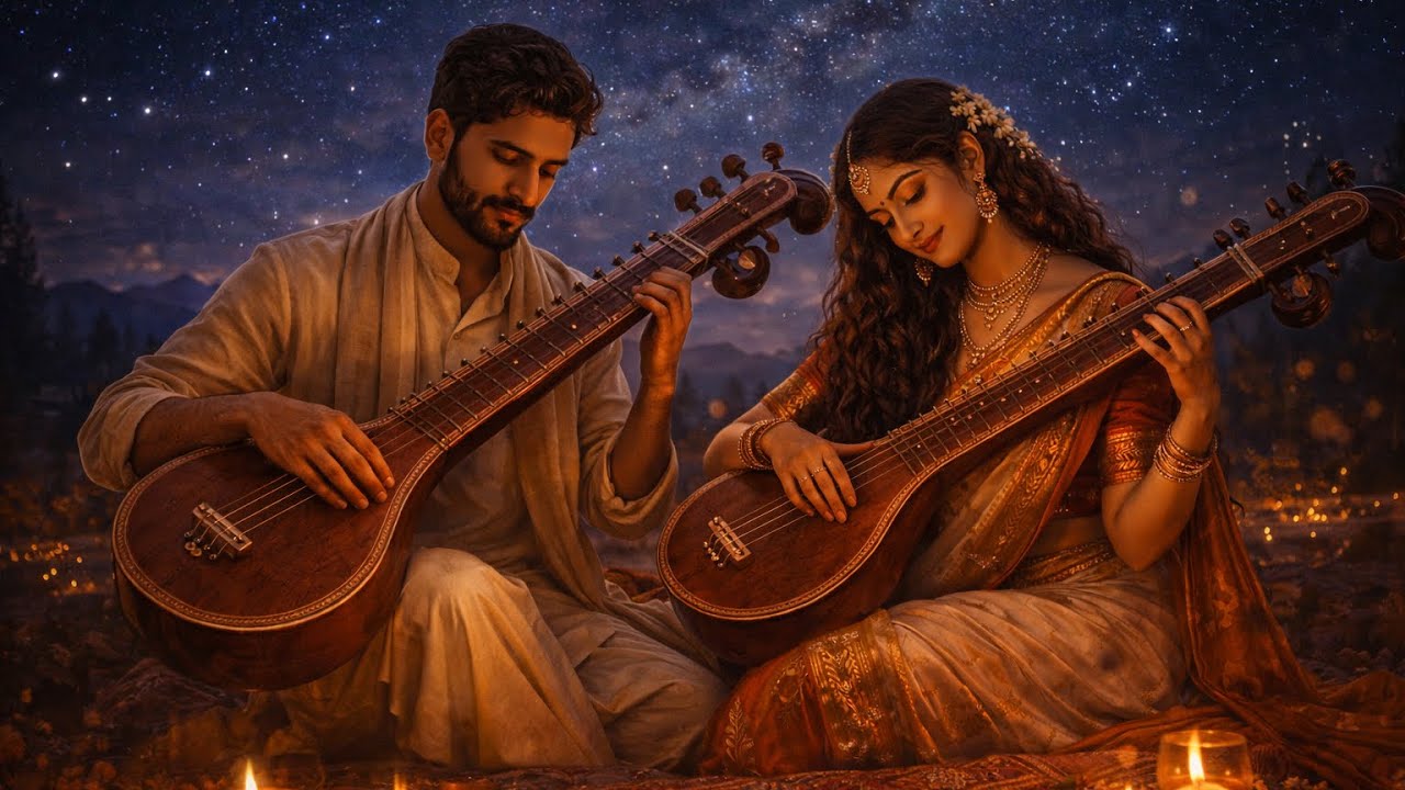 Peaceful Sitar Music For Chill Time 