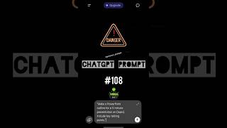 5-Minute PPT Outline | ChatGPT Presentation Hack #108