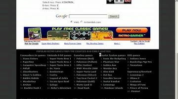 Play Any 8-bit Game in your WebBrowser!