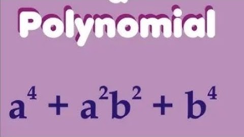 factorize a^4+a^2b^2+b^4