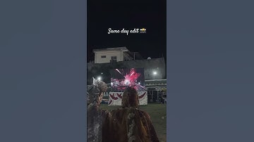 Same day edit 📸 🔥 client Reaction 😍 #samedayeditvideo #indianwedding #ledwall