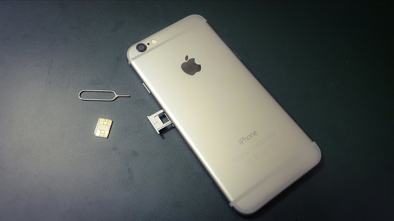 How To Insert/ Remove Sim Card in iphone 7/7 plus/6s/6s plus/6 ...