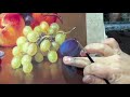 How to draw a plum in 7 minutes artist igor sakharov