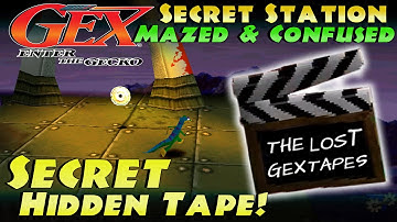 The Lost Gex Tapes #3 | Mazed & Confused - Secret Station | Gex: Enter the Gecko