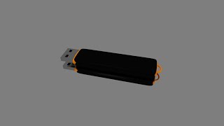 Usb-Stick - Speed modeling - Blender