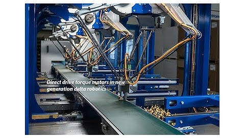 We direct drive innovation in delta robot-German subtitle