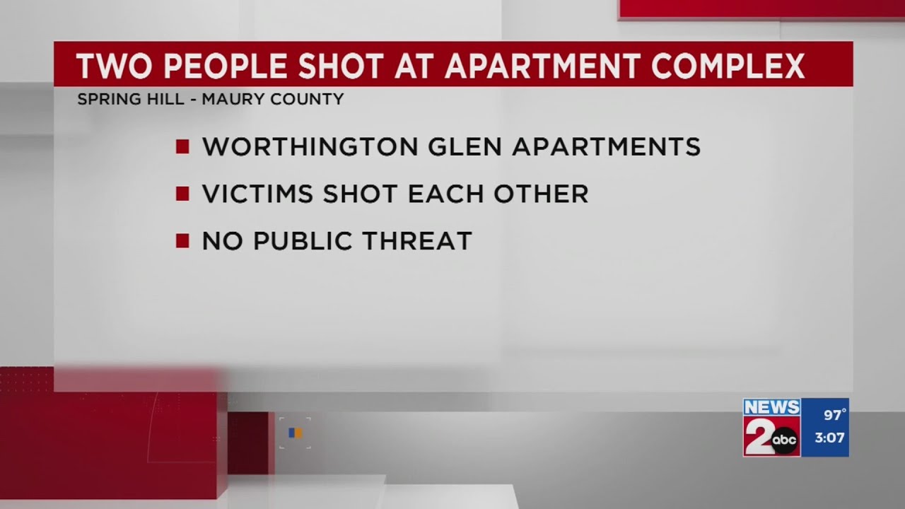 2 injured following shooting at Spring Hill apartment complex - YouTube