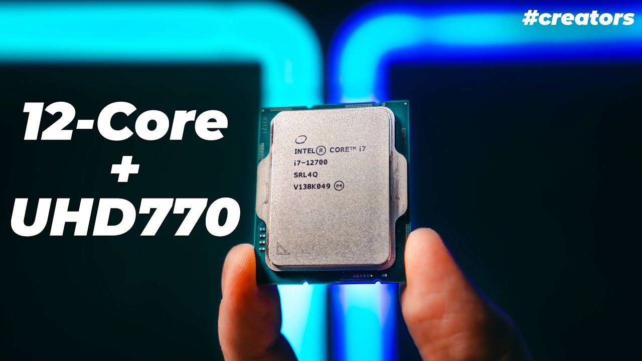 Most Affordable 12-core CPU in the World! | Intel i7 12700 Creator Review