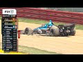 Marcus Ericsson Slams Nose-First Into Tire Barrier | 2025 INDYCAR SERIES at Mid-Ohio