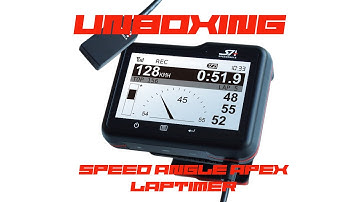 Unboxing and Rundown of SPEED ANGLE APEX lap timer