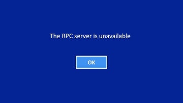 RPC server is unavailable windows 11 login