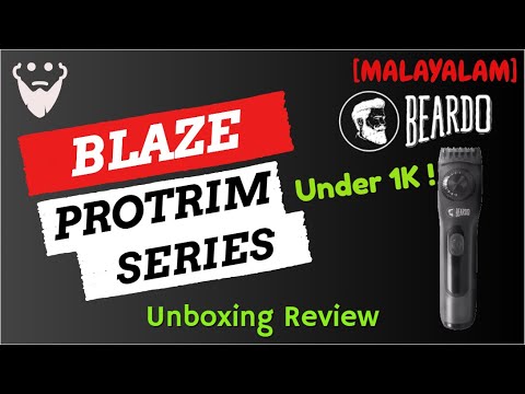 beardo blaze trimmer