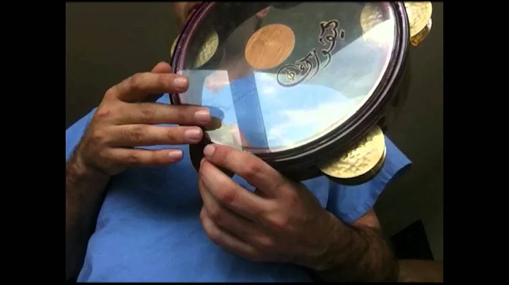 Malfuf rhythm on the riq, open position