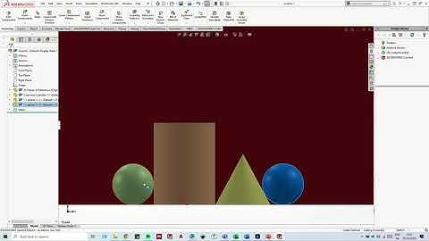 Solids in Contact (Construction Explanation using SolidWorks)