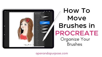 How to Move Brushes in Procreate
