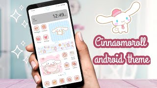 Make your android phone aesthetic | Aesthetic Cinnamoroll Theme | Android Phone Customization screenshot 3