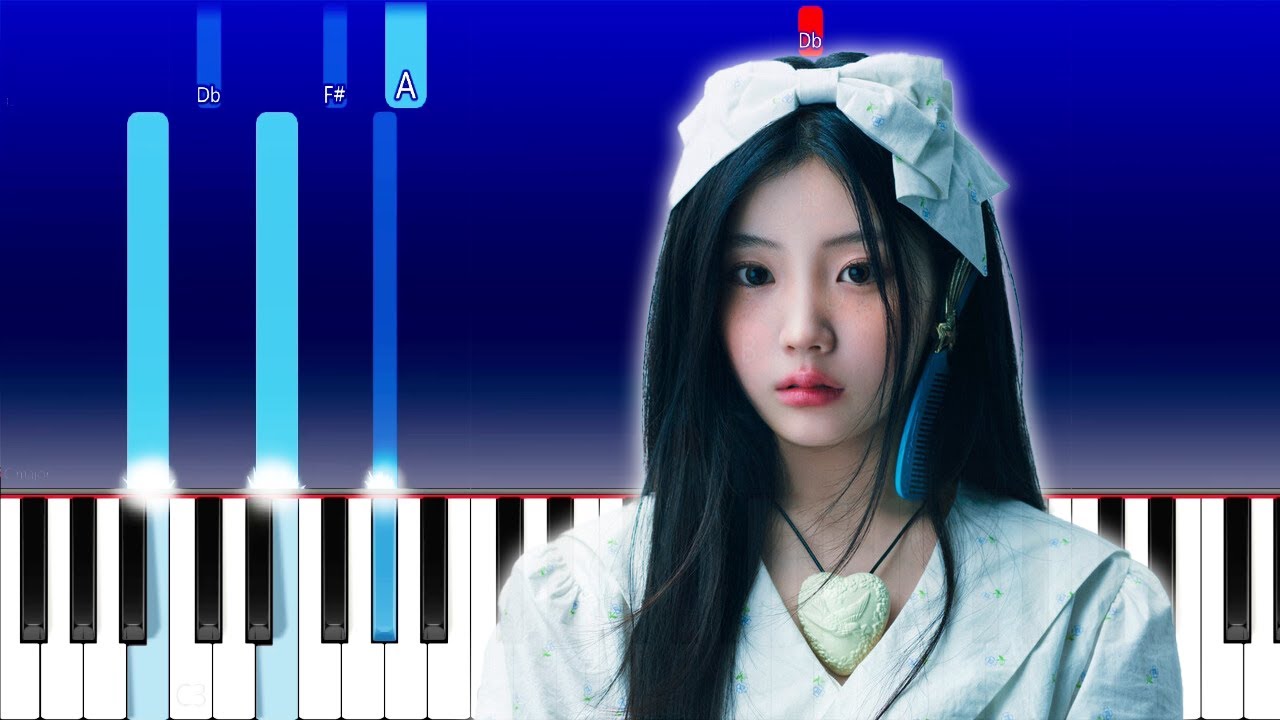 ILLIT (아일릿) 'Not cute anymore (Piano Tutorial)
