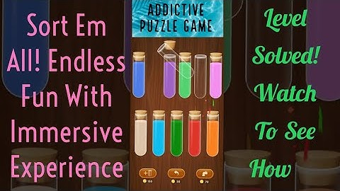 How To Play Sort Em All Game Level 560 l Most Challenging Puzzle Game Ever