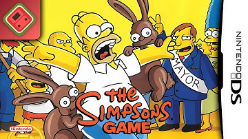 The Simpsons Game - Full Playthrough [NDS] [LONGPLAY]