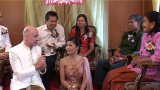 Thai wedding ceremony Gigi & Marc 8 Feb 2013 Part2 at Ruan Nine thai Bangkok.