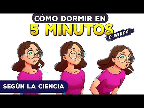 Cómo DORMIR en 5 minutos o menos según la CIENCIA?😮😴