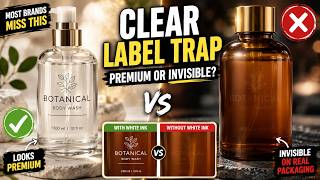 Why Clear Labels Look Different on Real Bottles