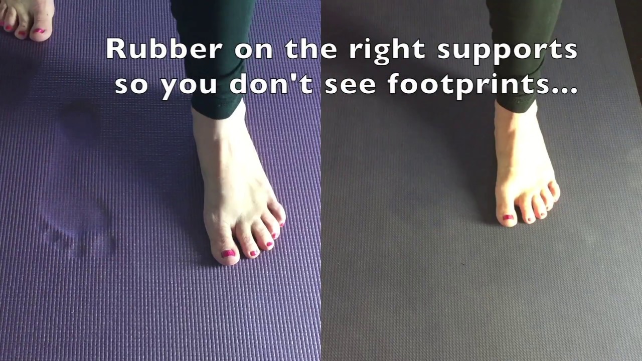 Which yoga mat cushions best? Rubber vs. PVC plastic YouTube