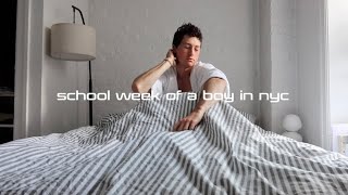 realistic school week of a boy in nyc