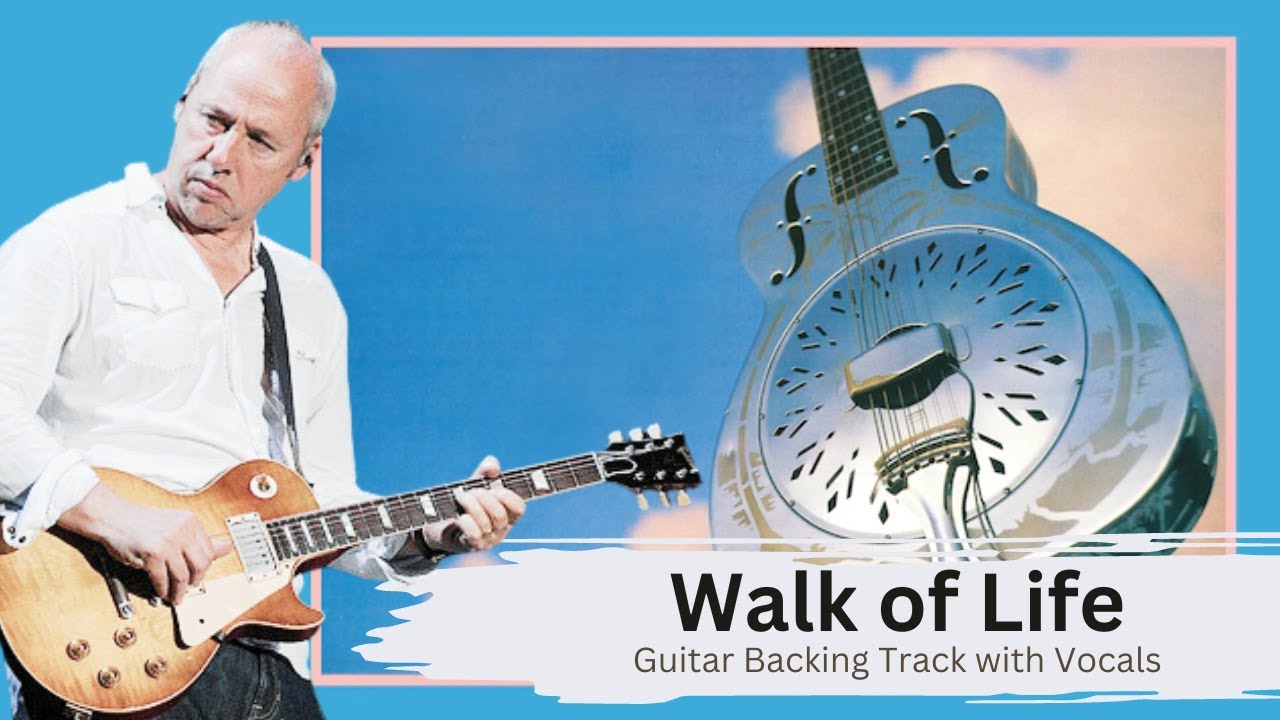 Walk of Life - Guitar Backing Track with Vocals by Dire Straits