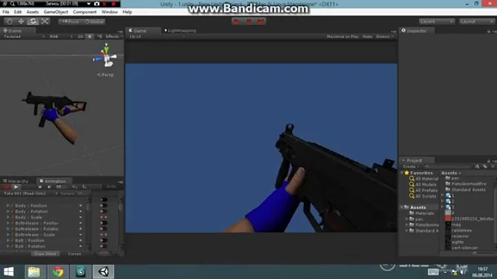 Weapon for Unity 3d (UMP) Free download !!!!