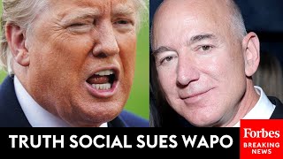 BREAKING NEWS: Trump's Truth Social's Launches Multi-Billion Dollar Lawsuit Against Washington Post