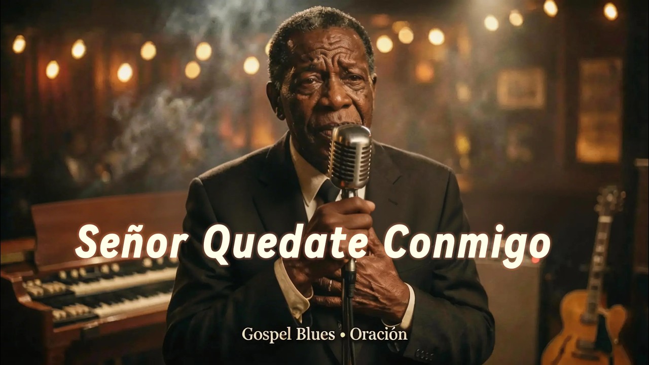 SEÑOR, QUÉDATE CONMIGO 🙏🏽 (Gospel Blues / Soul Cristiano)