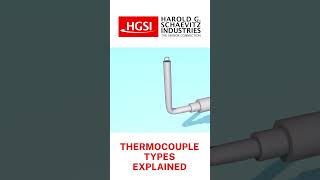 thermocouple types explained short