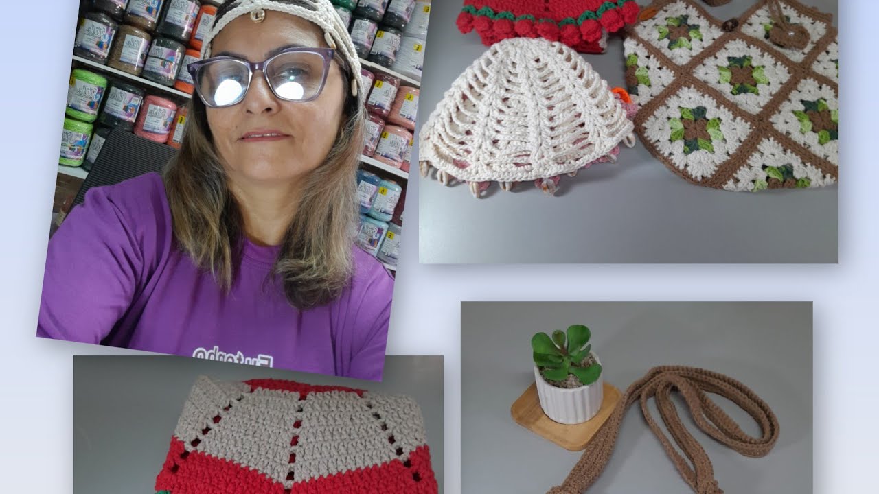 🚨Fiz lindas peças de crochê!@stilobarbantesecológicos @michelecroches 