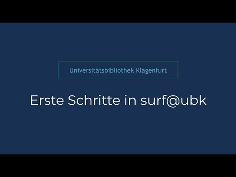 Erste Schritte in [email protected] (Online-Suchmaschine)