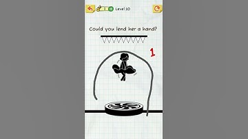 Draw 2 Save Max Level 10 😃😄 #shorts