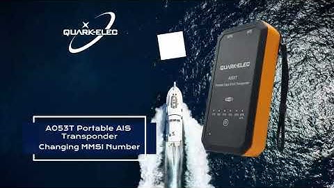 How to Change the MMSI on the A053T Portable AIS Transponder