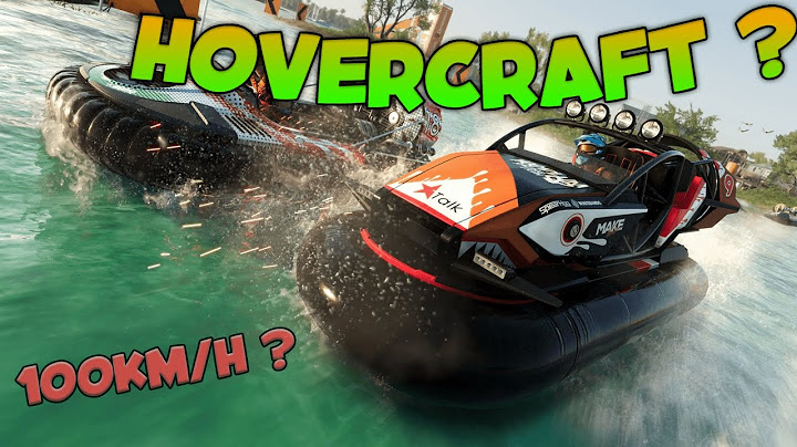 J'ACHÈTE UN AÉROGLISSEUR SUR THE CREW 2 ?!?!?