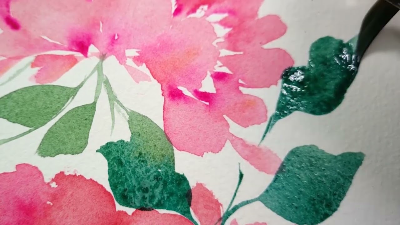 Spotlight on: Velvetouch Petals Brush | Princeton Watercolor Floral Brush Set