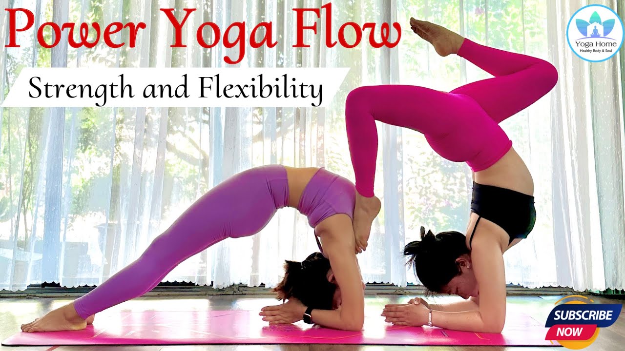Power Yoga Flow for Strength and Flexibility | Full-Body Workout - YouTube