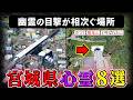 【宮城】呪われた心霊スポット８選！霊が潜む『魔鬼山』の怖い話とは…【空からゆっくり解説】