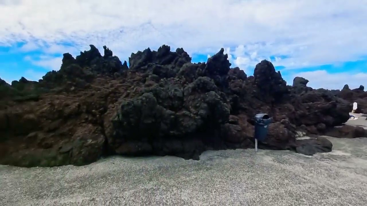 Natural swimming pools in Portugal, Terceira Island, Biscoitos