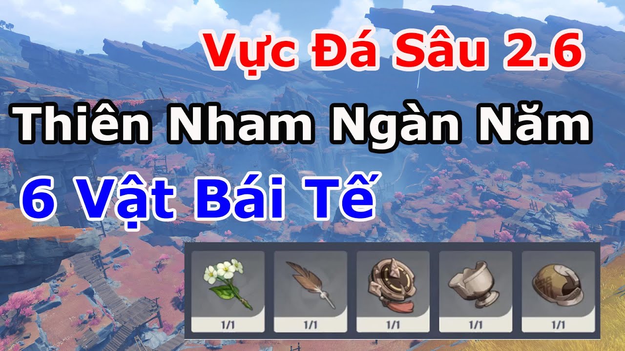 Top 99 6 vật bái tế genshin được xem và download nhiều nhất