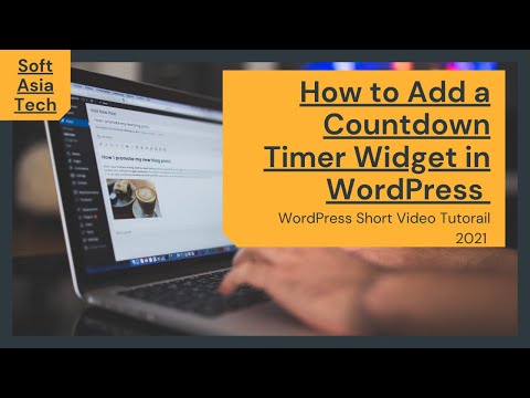 How to Add a Countdown Timer Widget in WordPress | WordPress 2021