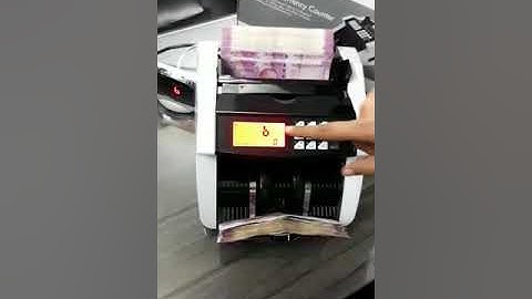 CURRENCY COUNTING MACHINE WITH FAKE NOTE DETECTION IS5900