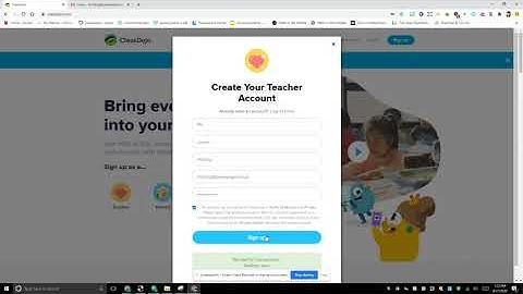 Create Teacher Account   ClassDojo YT